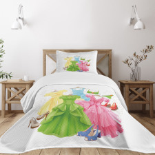 Girl Wardrobe Bedspread Set