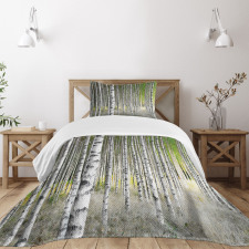 Late Summer Foliage Bedspread Set