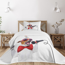 Birthday Doggy Bedspread Set