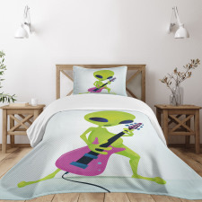 Music Monster Bedspread Set