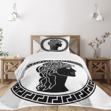 Roman Woman Bedspread Set