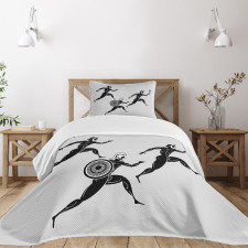 Spartan Runners Body Bedspread Set