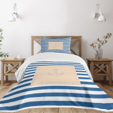 Maritime Anchor Bedspread Set