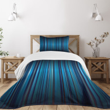 Vibrant Blue Bedspread Set