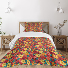 Retro Romantic Bedspread Set