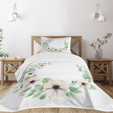 Fresh Plants Bedspread Set