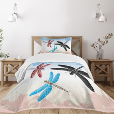 Exotic Animal Wing Bedspread Set