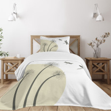 Dandelions Spring Art Bedspread Set