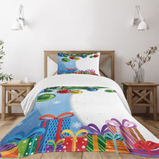 Surprise Boxes Balls Bedspread Set