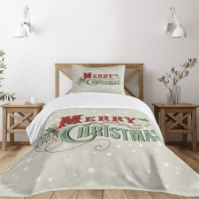 Star Snowflake Retro Bedspread Set