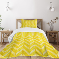 Vertical Retro Bedspread Set