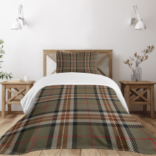 Scottish Geometric Bedspread Set