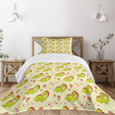 Dinosaur Bedspread Set