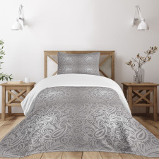 Royal Paisley Pattern Bedspread Set