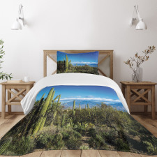 Tucson Countryside Cacti Bedspread Set