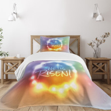 He Has Risen Abstract Bedspread Set