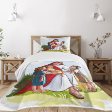 Compassionate Figure Child Bedspread Set