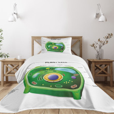 Cell Biology Plant Bedspread Set