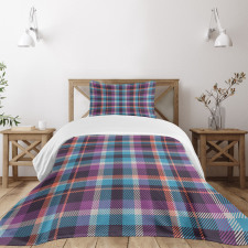 Scotland Country Tile Bedspread Set