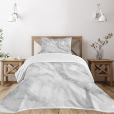 Hazy Cracks Shady Art Bedspread Set