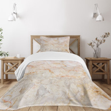 Mine Fractures Stains Bedspread Set