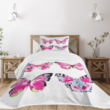 Butterflies Bedspread Set