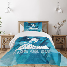 Ride or Die Sketch Bedspread Set