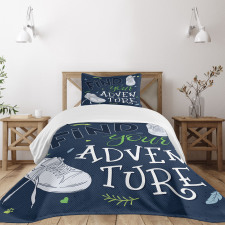 Forest Sneakers Youth Bedspread Set