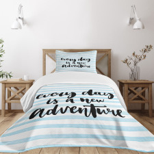 Life Inspiration Art Bedspread Set