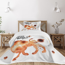 Be Brave Wild Lion Bedspread Set