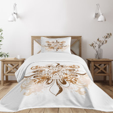 Floral Bedspread Set
