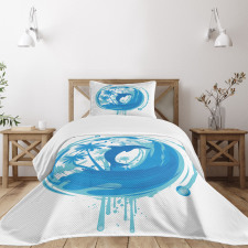 Maritime Style Exotic Bedspread Set