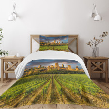 San Gimignano Vineyards Bedspread Set