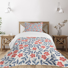 Spring Imagery Vintage Bedspread Set