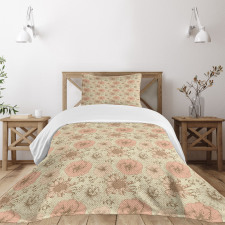 Exotic Hibiscus Plant Bedspread Set