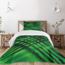 Psychedelic Blurry Bedspread Set