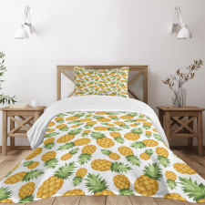 Ripe Pineapple Bedspread Set