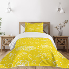 Juicy Lemons Bedspread Set