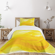 Brushstrokes Bedspread Set