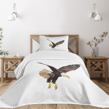 Predator and Prey Scene Bedspread Set