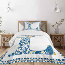 Capital L Traditional Bedspread Set