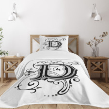 D Medieval Art Bedspread Set