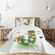 Butterfly Flourish Bedspread Set