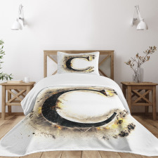 Scorched Paper Bedspread Set