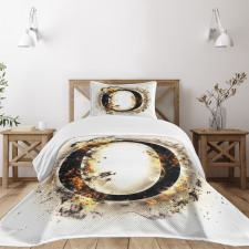 Alphabet on Fire Hot O Bedspread Set