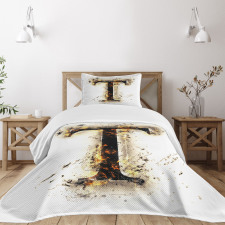 Schorching Hot Sign T Bedspread Set