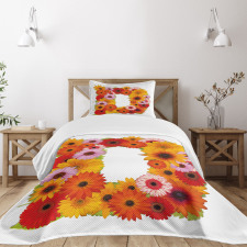 Summer Chamomile Petals Bedspread Set
