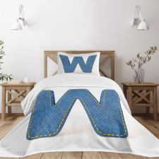 Symmetrical Sign W Bedspread Set