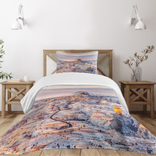 Cappadocia Turkey Valley Bedspread Set