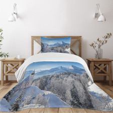 Bavaran Alps Germany Bedspread Set